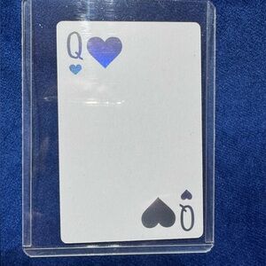 Dior Playing Card with  colorful Accents